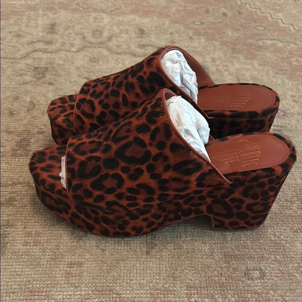 Charlotte Stone Ellery Platform Mules